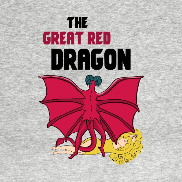 The great red dragon by cypryanus